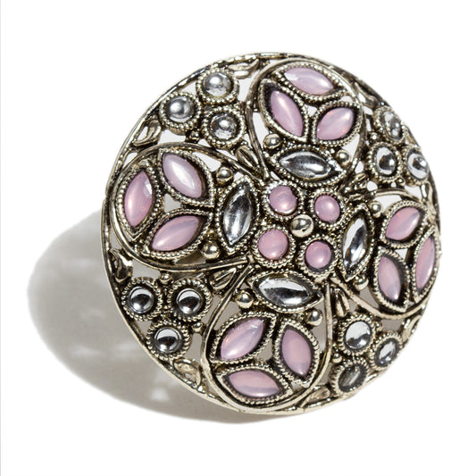 Big Oxidised Finger Ring
