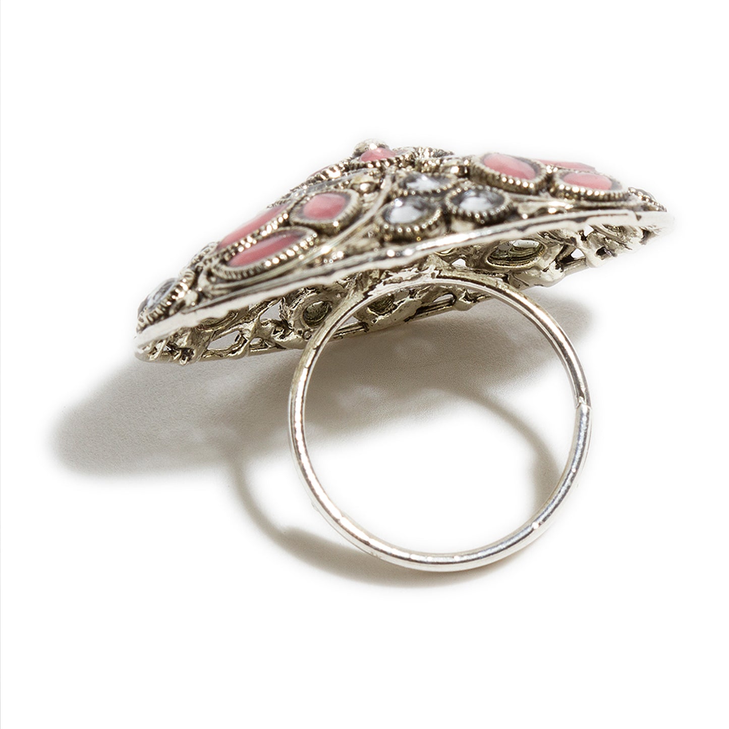 Big Oxidised Finger Ring