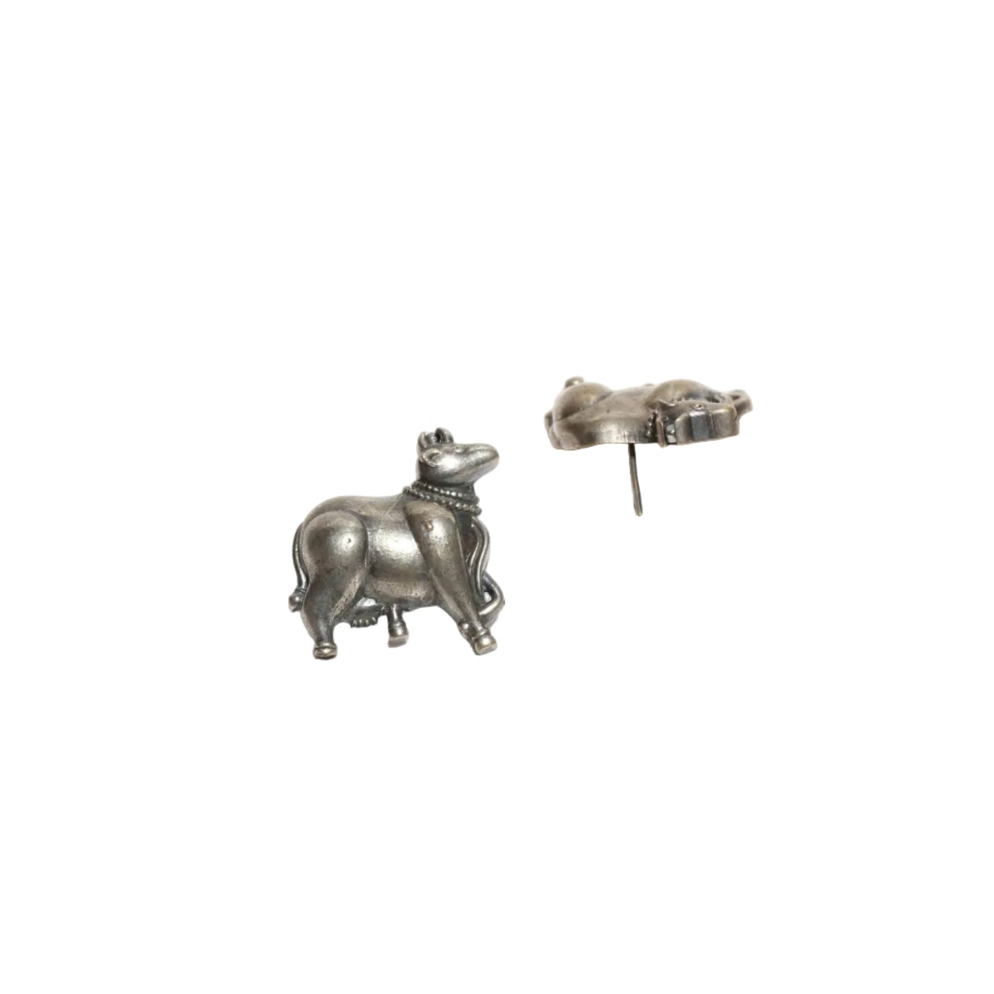 Nandi-Oxidised-Silver-Studs-Earring