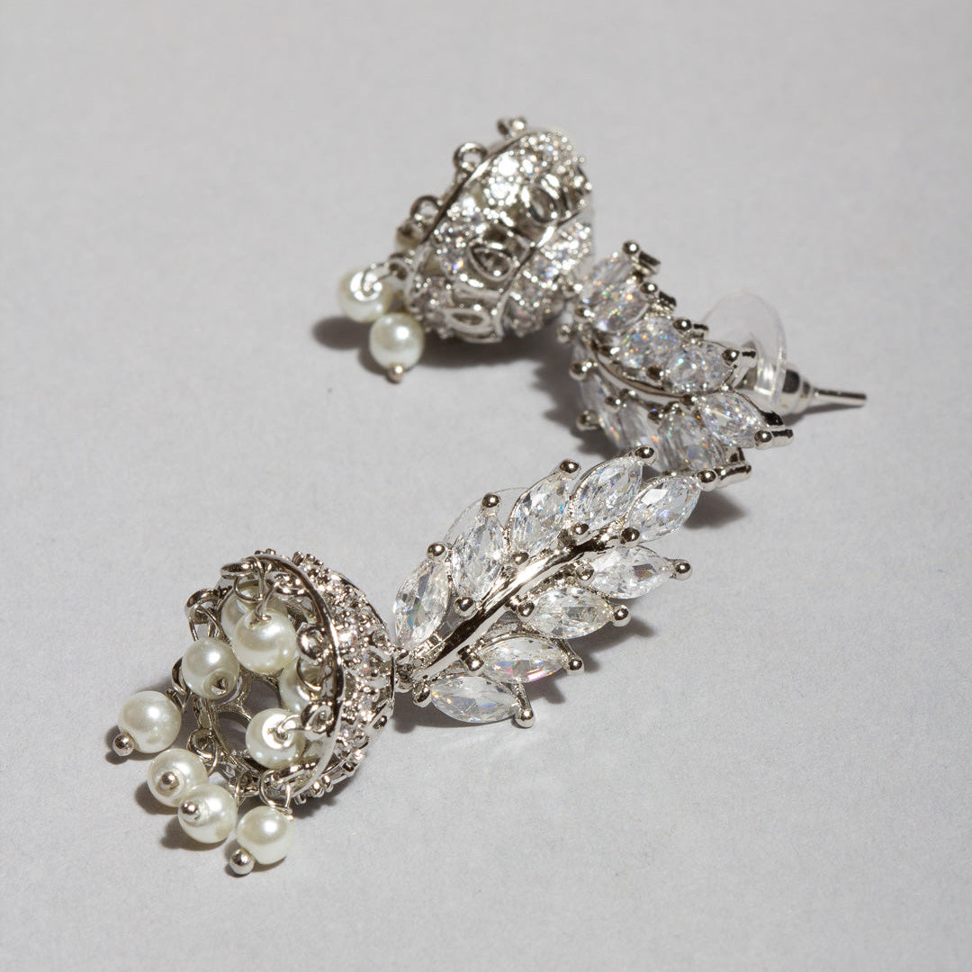 bindhani-Silver-plated-AD-stone-small-jhumka-earrings-for-women