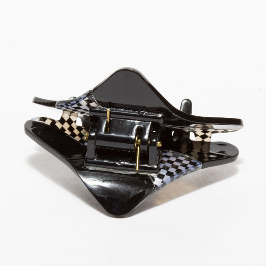 bindhani black and white together color claw hair clips for women and girls