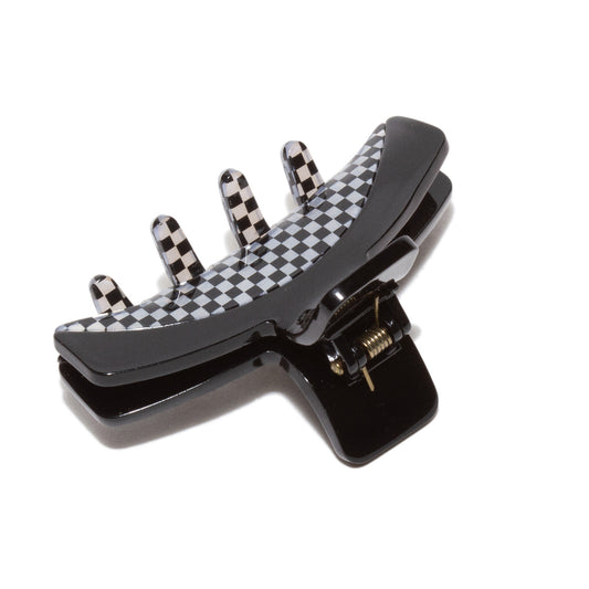 bindhani black medium size claw hair clips for women and girls