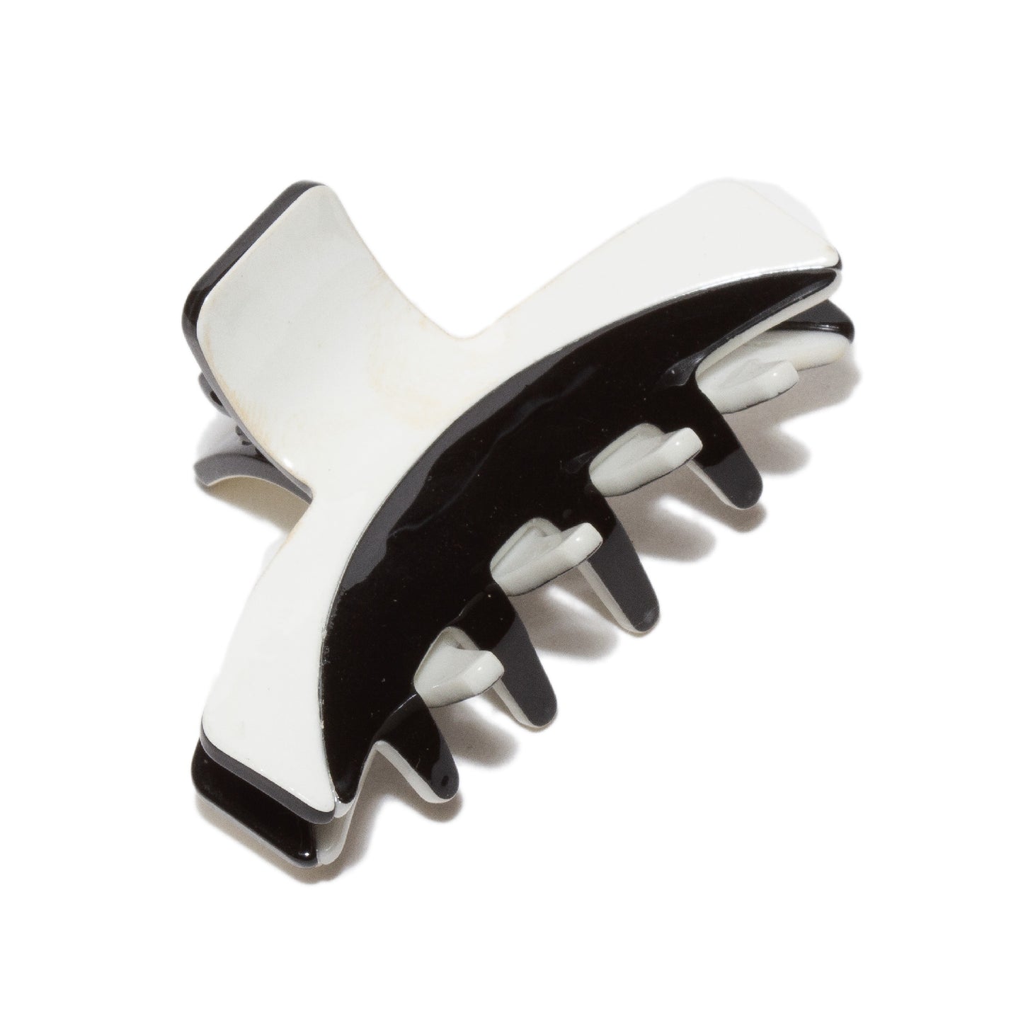 bindhani black white claw hair clips for women and college girls