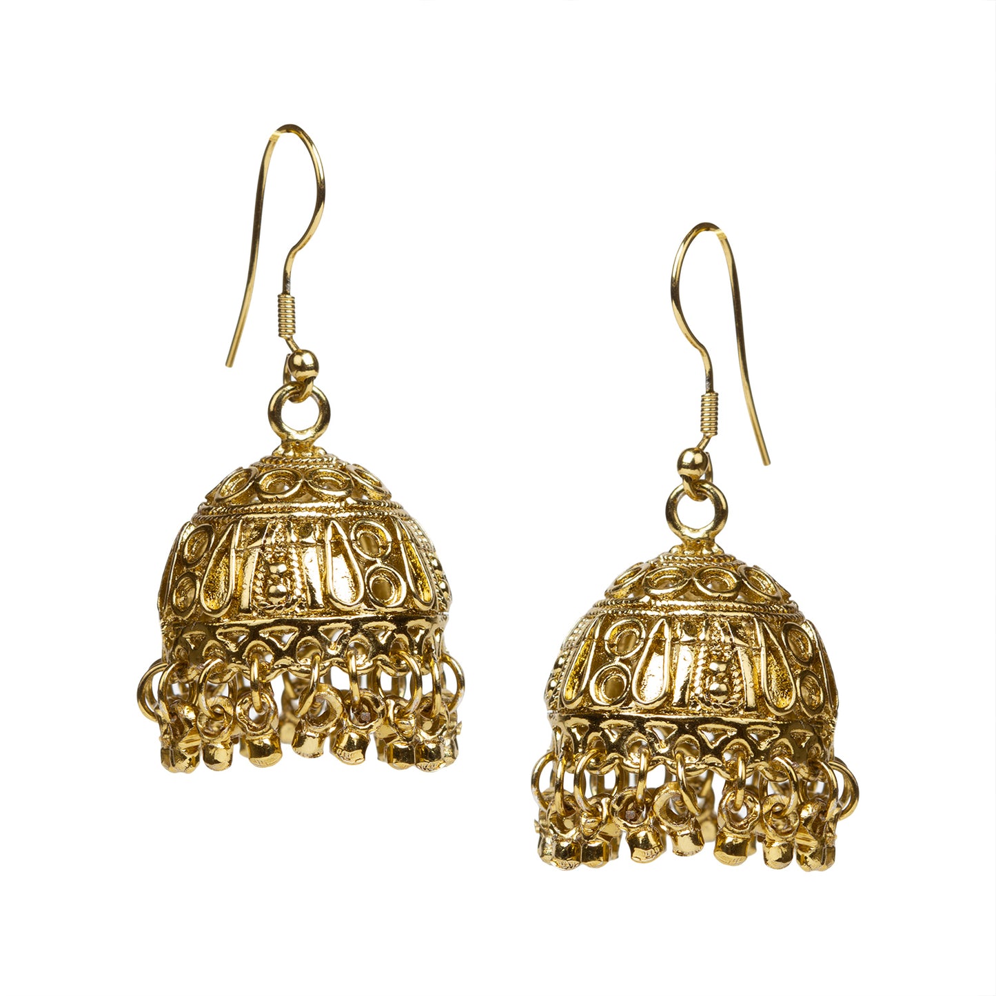 bindhani gold plated jhumka for women girls