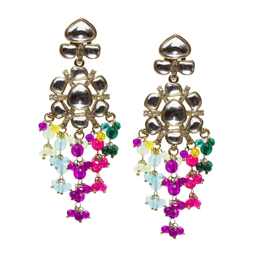 bindhani-gold-plated-kundan-stones-drop-multi-earring-women