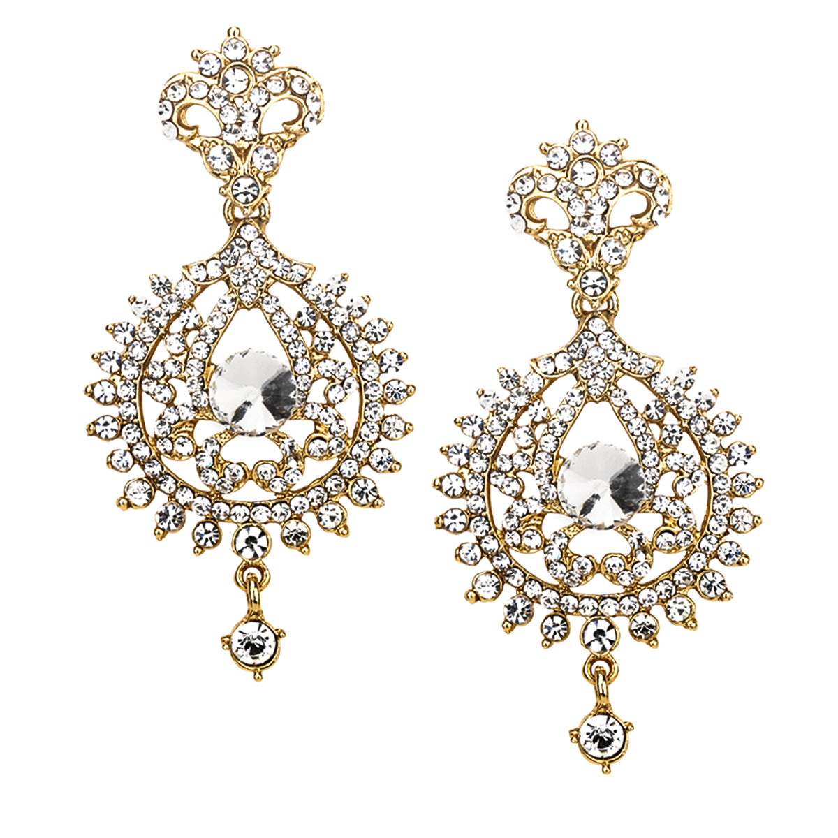bindhani-golden-toned-white-stone-dangler-earrings-for-women