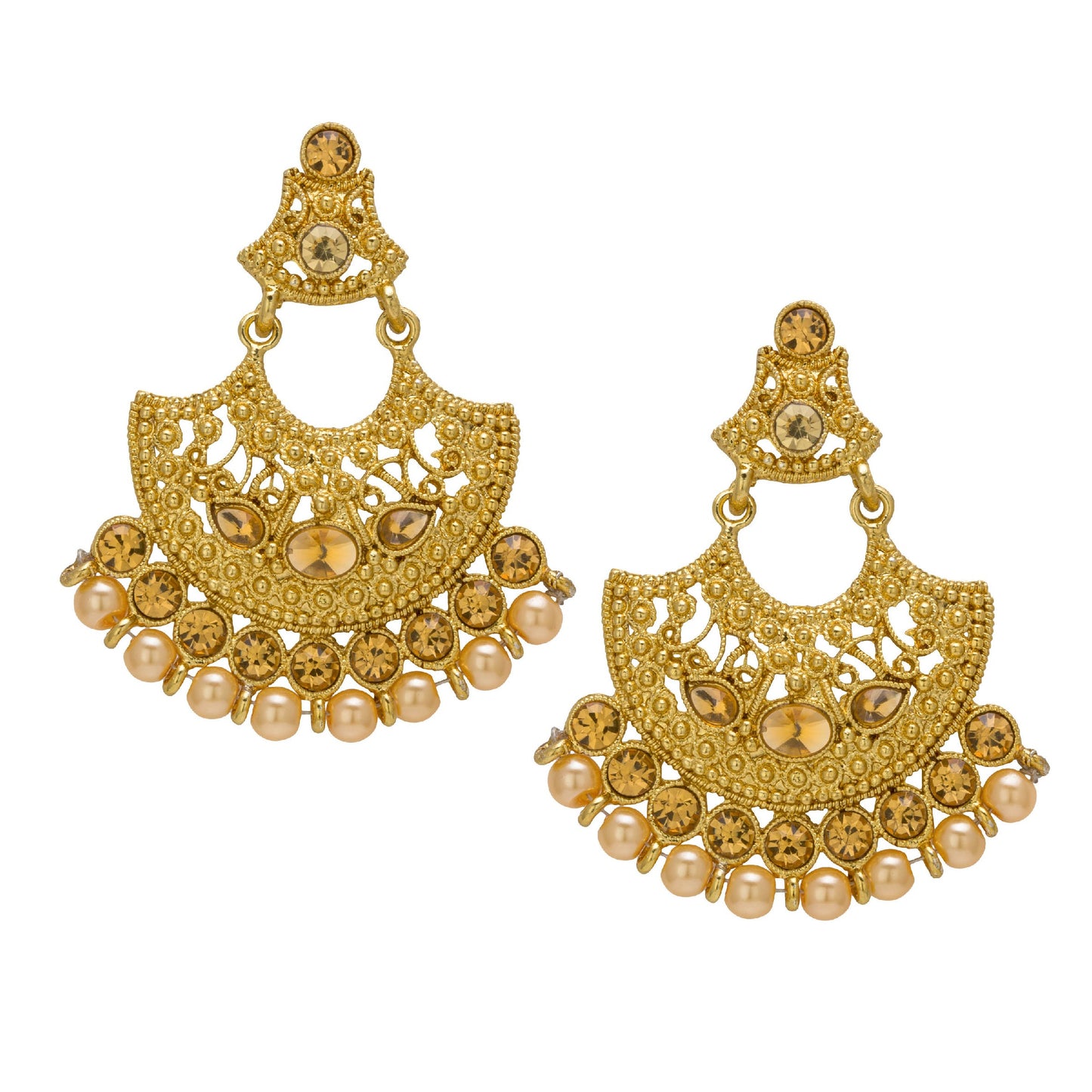bindhani-indian-golden-brown-color-long-heavy-bridal-wedding-earrings-for-women