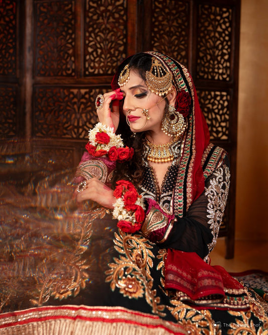 Bindhani stone necklace choker for bride 