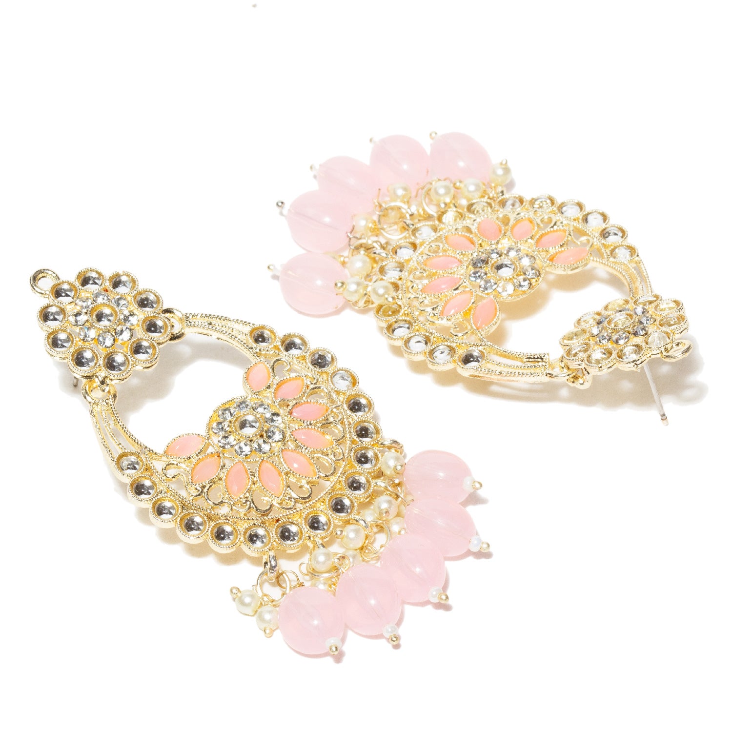 Bindhani-Gold-Plated-Baby-Pink-Drop-Kundan-Danglers-Earrings-For-Women-and-Girl