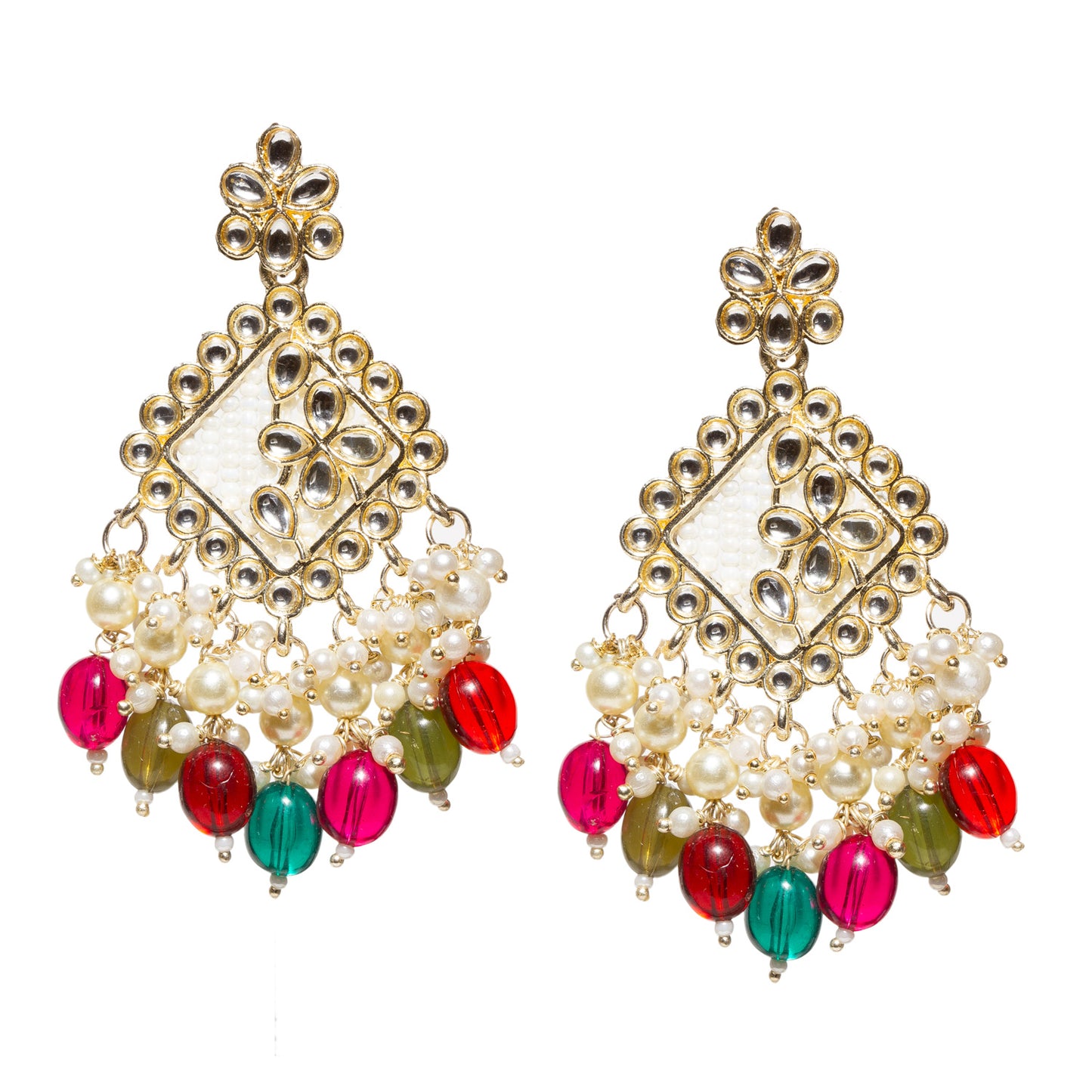 Gold-Plated Fashion Earrings