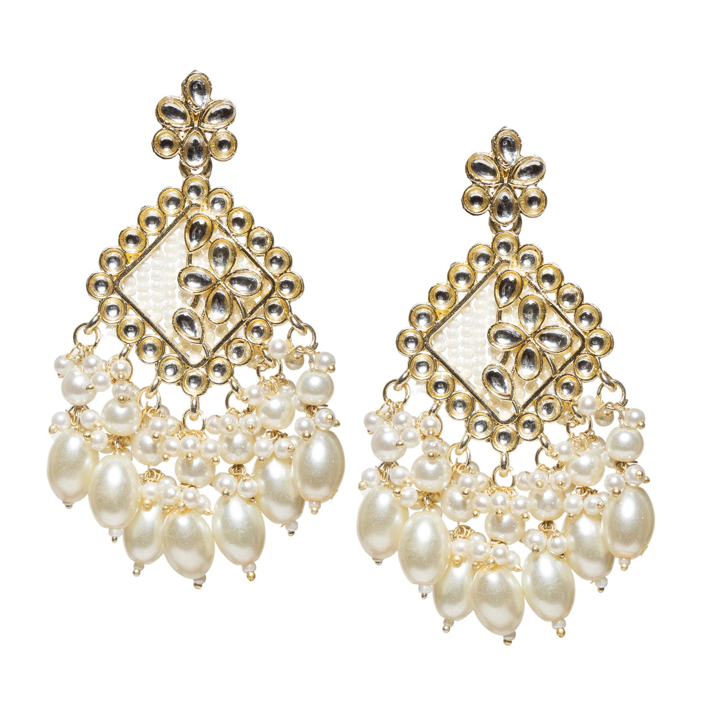 Gold-Plated Fashion Earrings