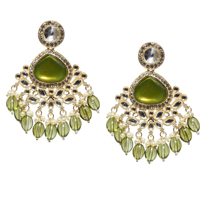 Bindhani-Gold-Plated-Mehandi-Green-Drops-Kundan-Stone-Earrings-Women-and-Girls