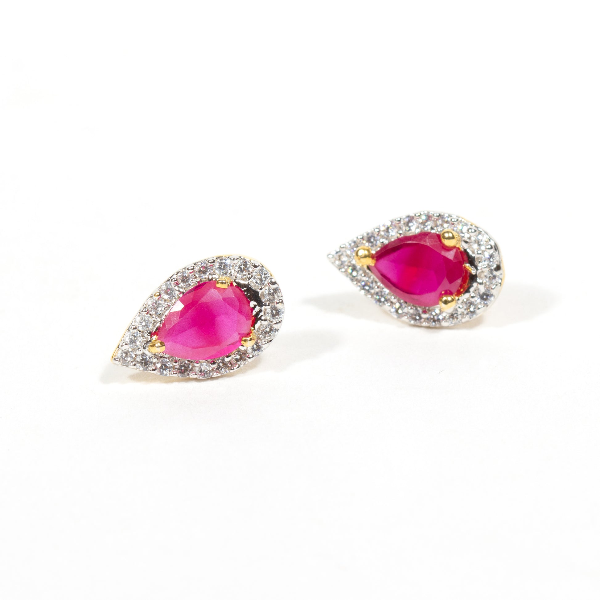 Bindhani-Gold-Plated-Pink-AD-Stones-Tilak-Stud