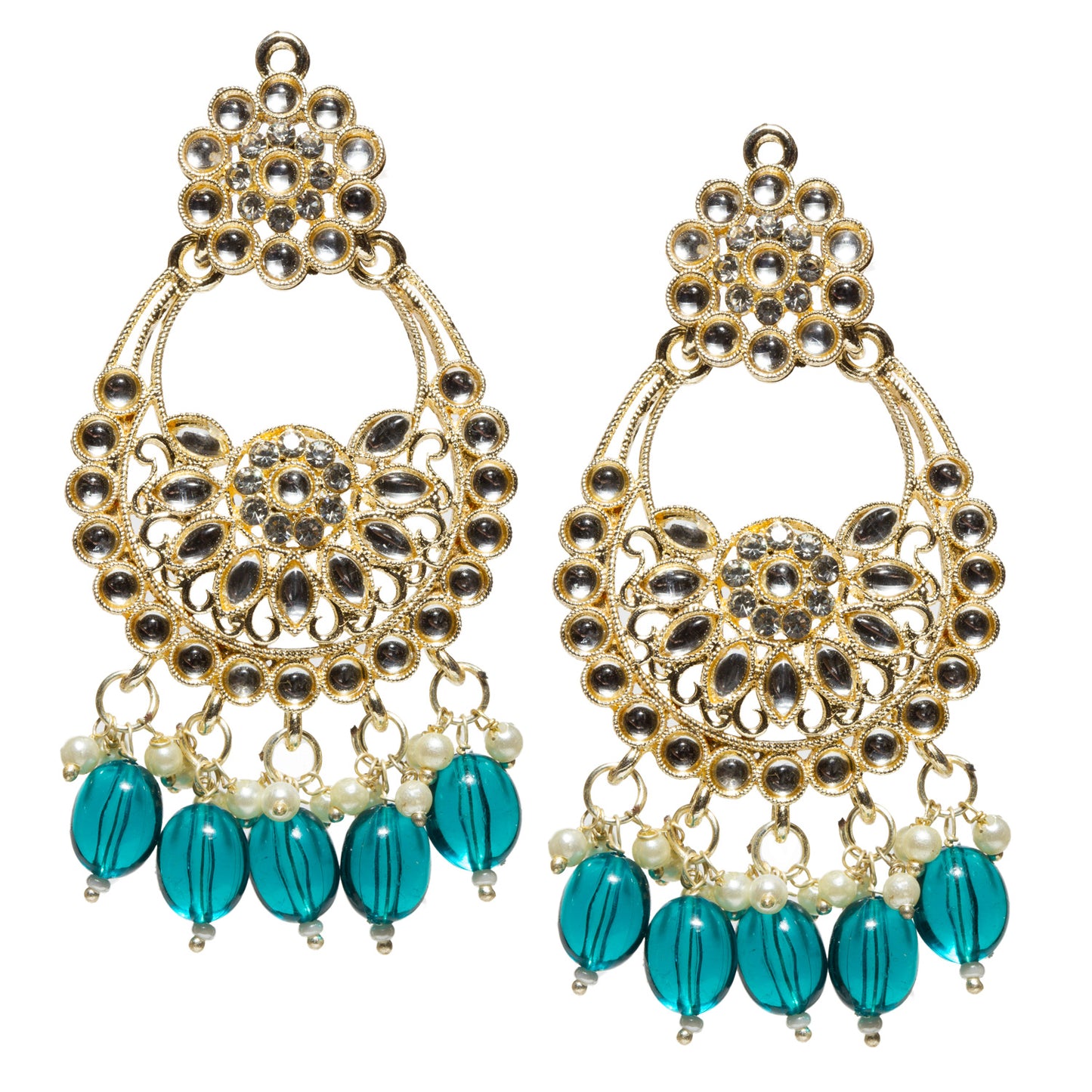 Bindhani-Gold-Plated-Sea-Green-Drop-Kundan-Danglers-Earrings-For-Women-and-Girls