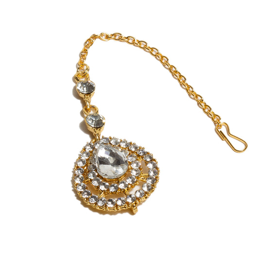Bindhani-Gold-Plated-Small-Maang-Tikka-For-Women