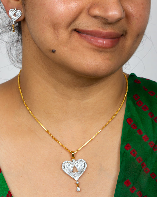 Bindhani-Heart-Shaped-Cubic-Zirconia-Pendant