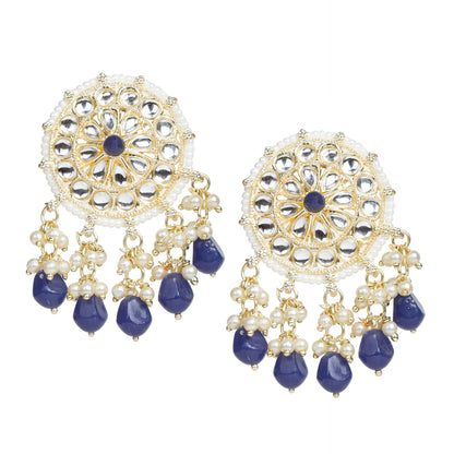 Chandbali Kundan Earrings