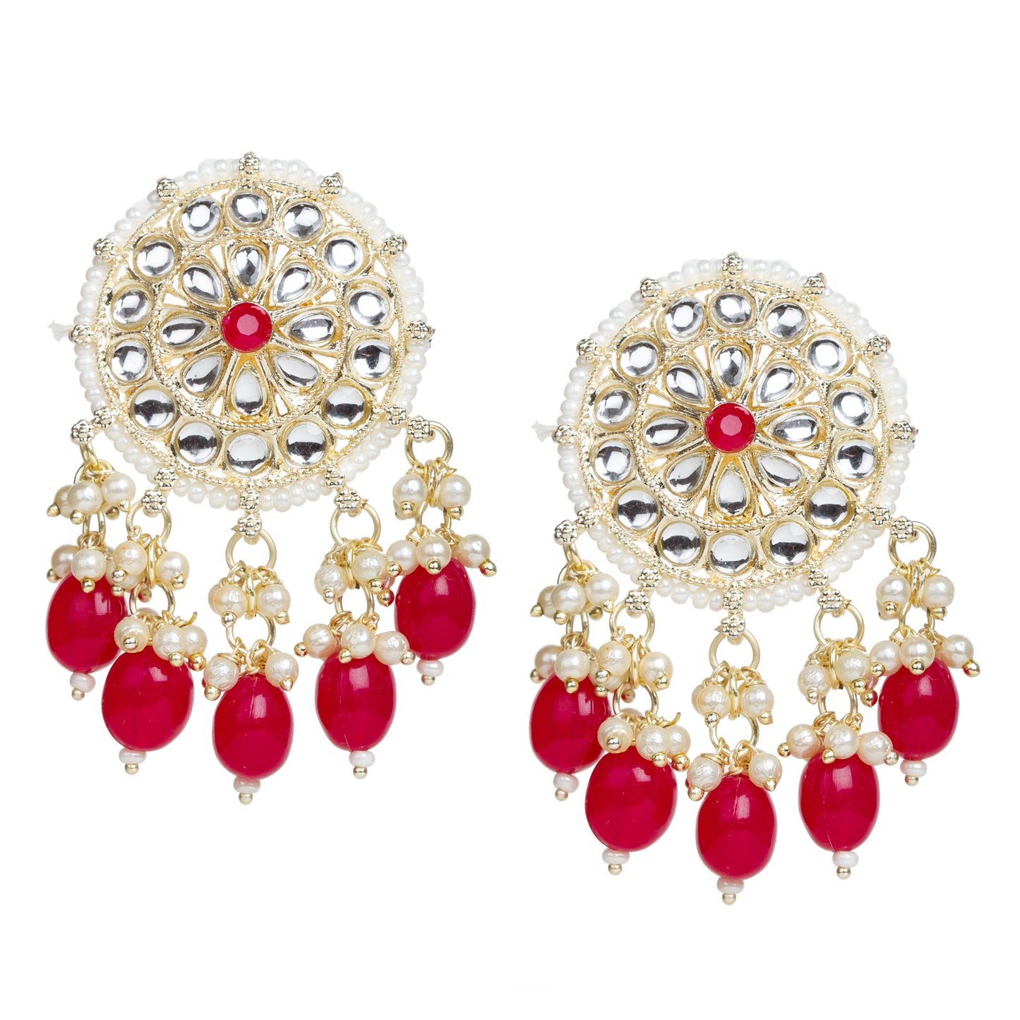 Chandbali Kundan Earrings