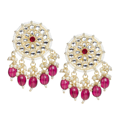 Chandbali Kundan Earrings