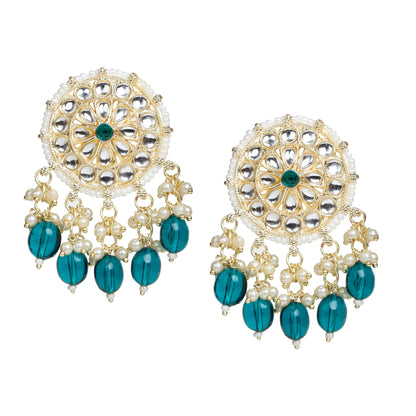 Chandbali Kundan Earrings