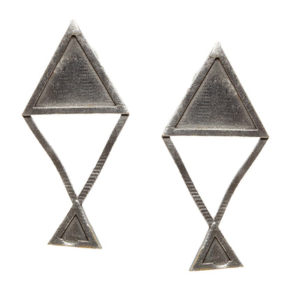 Bindhani-Oxidised-Kite-Shaped-Earrings-For-Women-Girls