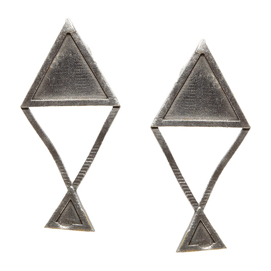 Bindhani-Oxidised-Kite-Shaped-Earrings-For-Women-Girls