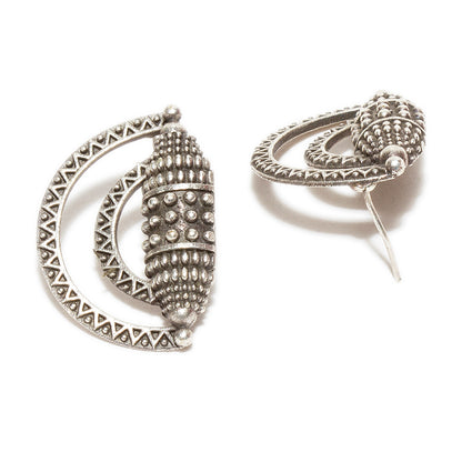 Bindhani-Oxidised-Silver-Earrings-For-Women