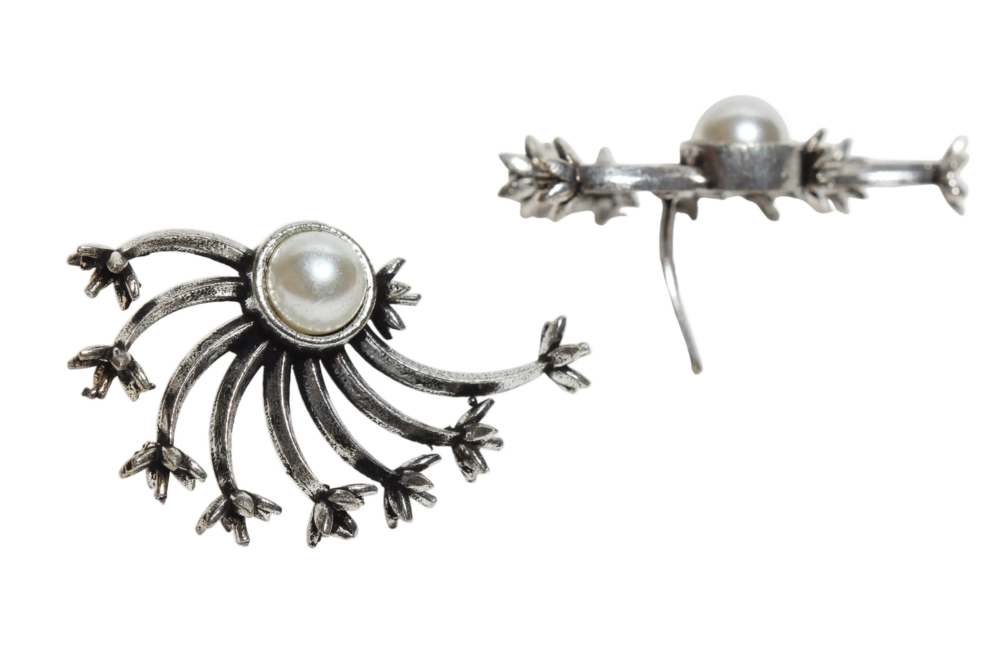 Bindhani-Oxidized-Silver-Finish-Stud