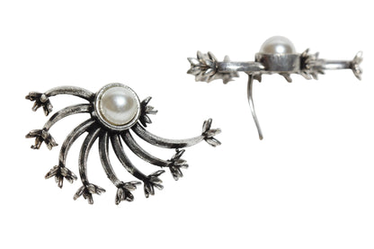 Bindhani-Oxidized-Silver-Finish-Stud