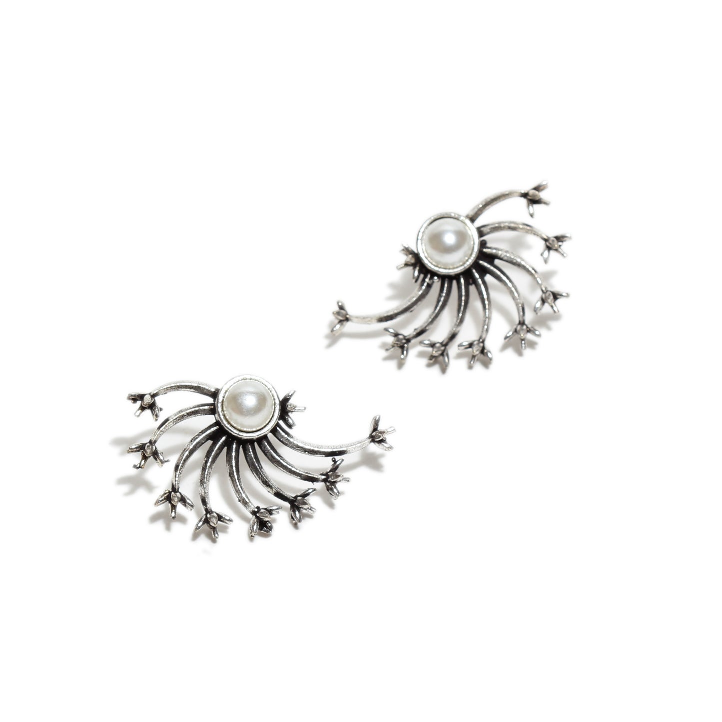 Bindhani-Oxidized-Silver-Finish-Stud