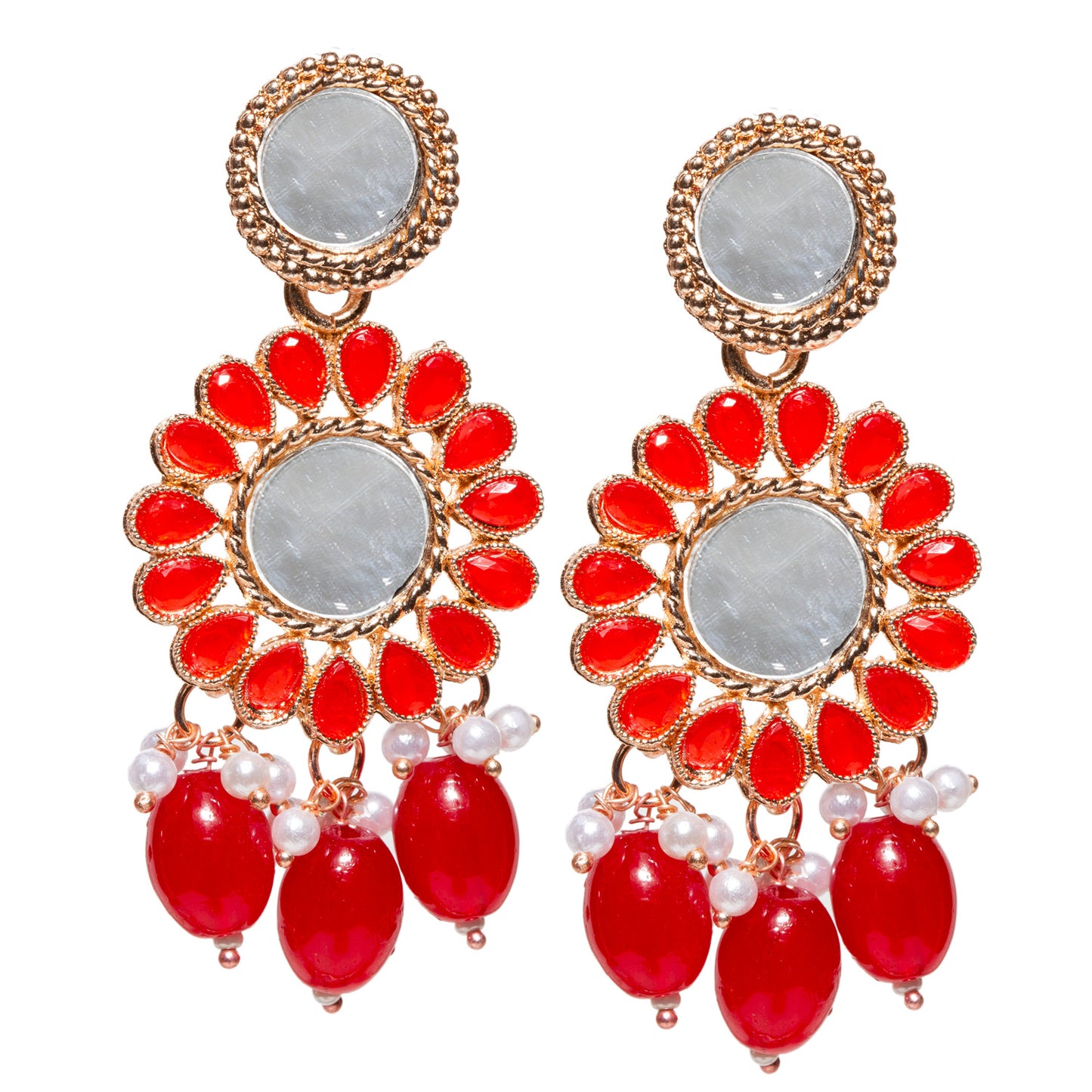 Mirror Work Earrings