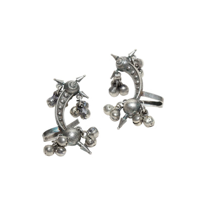Bindhani-Silver-Plated-Earr Cuff
