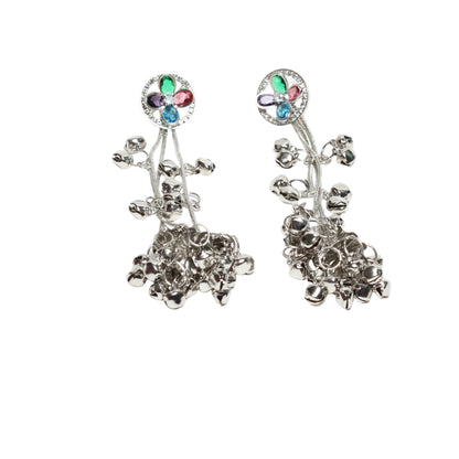 Bindhani-Silver-Tone-Long-Kashmiri-Jhumka-Earrings