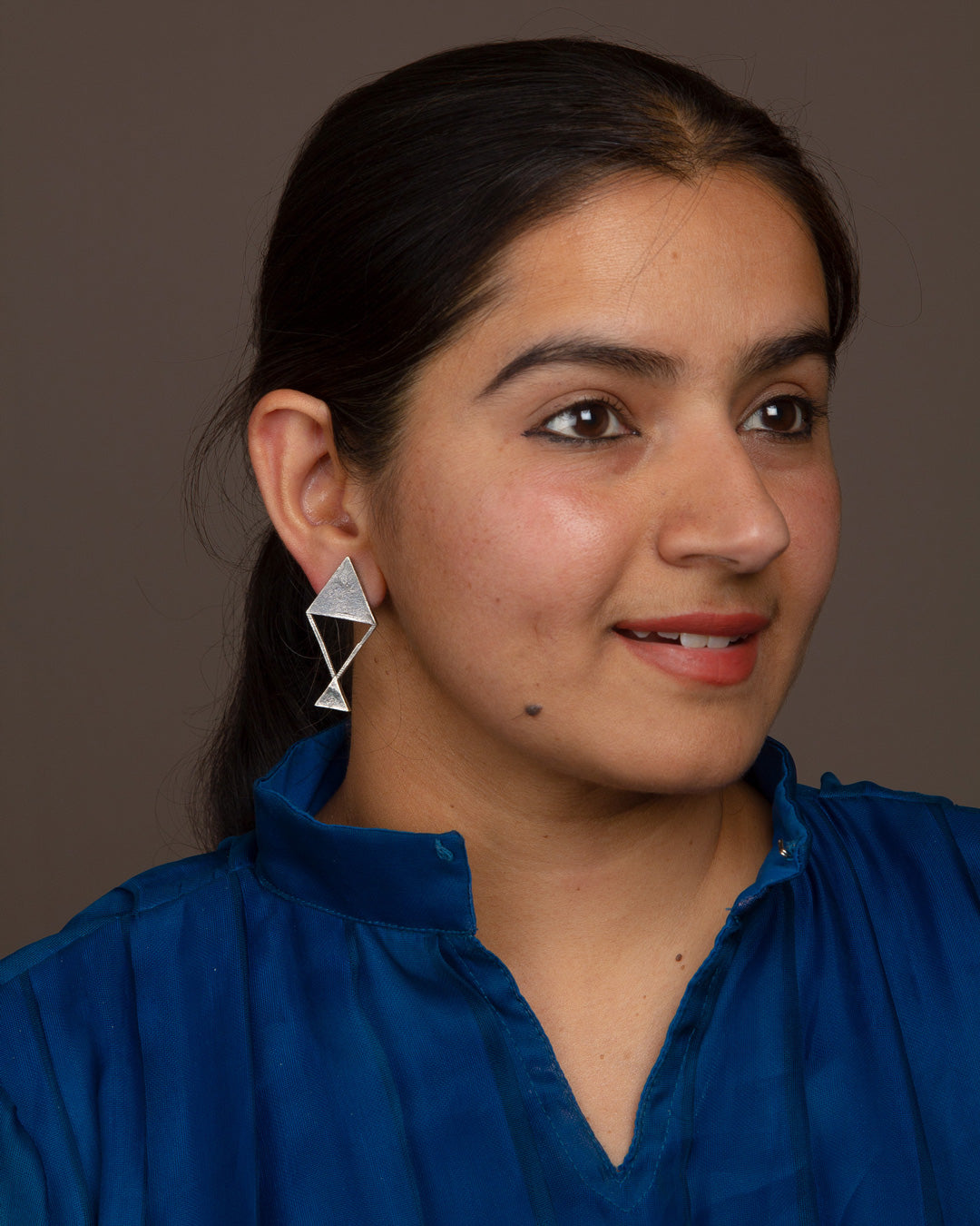 Bindhani kite inspired oxidized dangler earrings for women