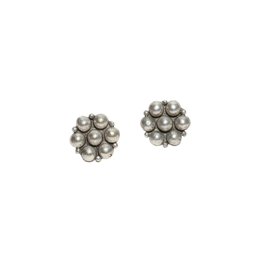 Black-Oxidised-Small-Stud-Earrings
