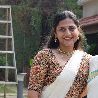 A kerala girl wearing Bindhani Necklace set...