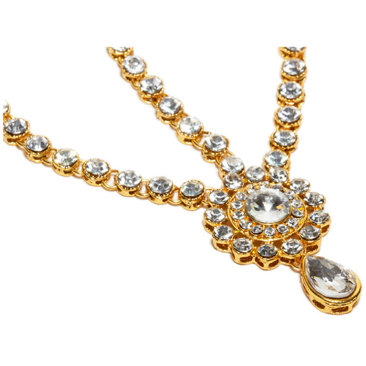 Forhead Matha Patti Tikka Nose Ring Indian Jewelry