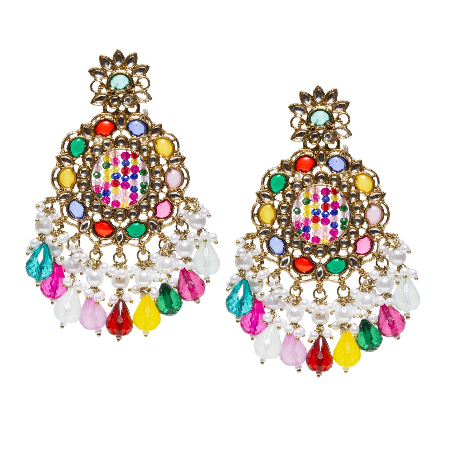 bindhani-antique-mehandi-gold-plated-kundan-white-beads-stone-crystal-pearl-drop-multi-earring-women