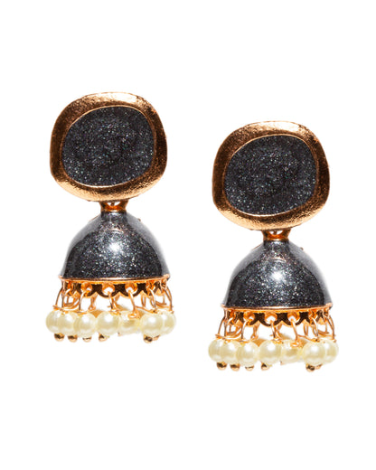 Little Meenakari Jhumka