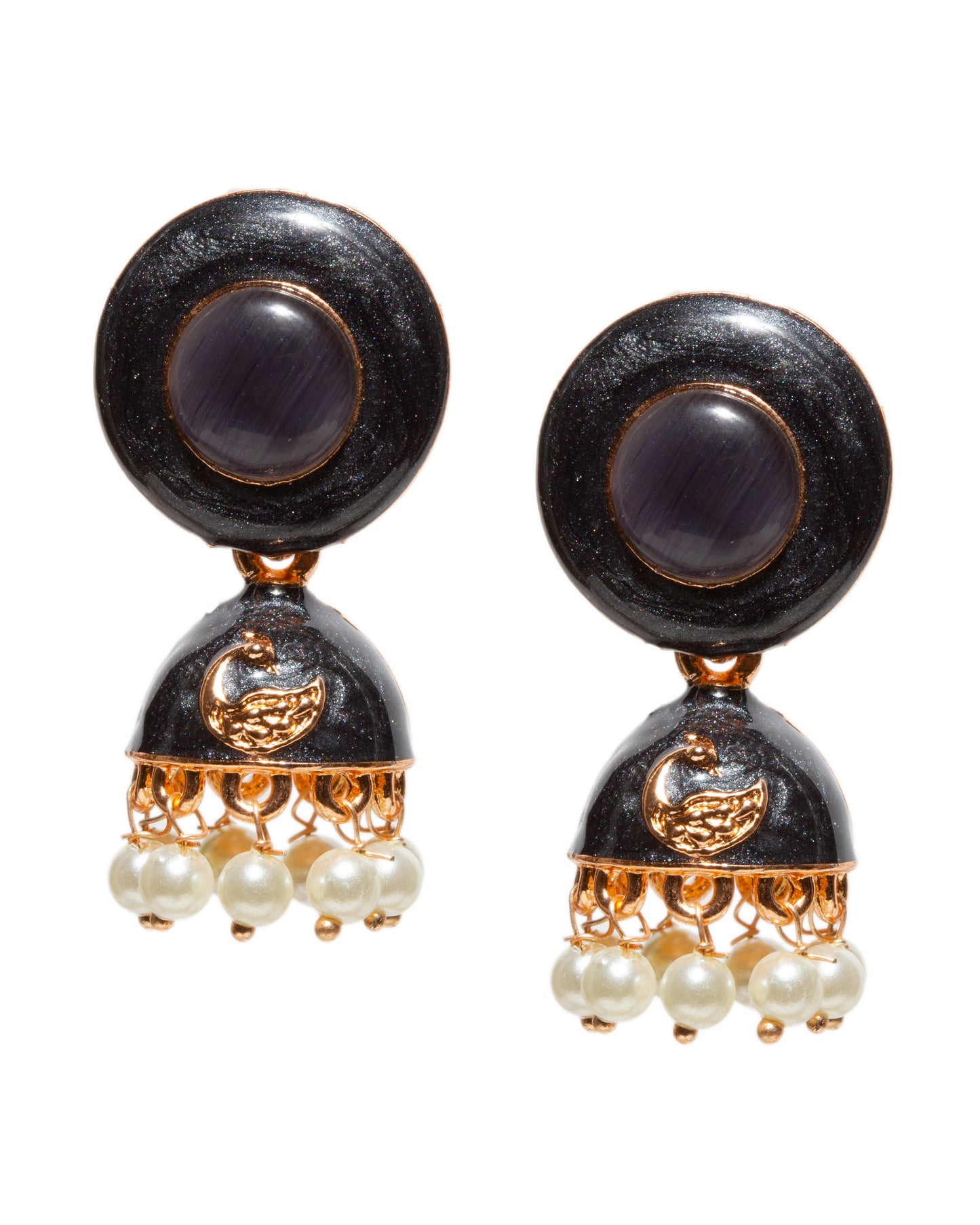 Gold Metal Small Jhumka