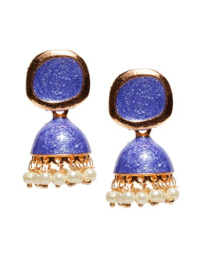 Little Meenakari Jhumka