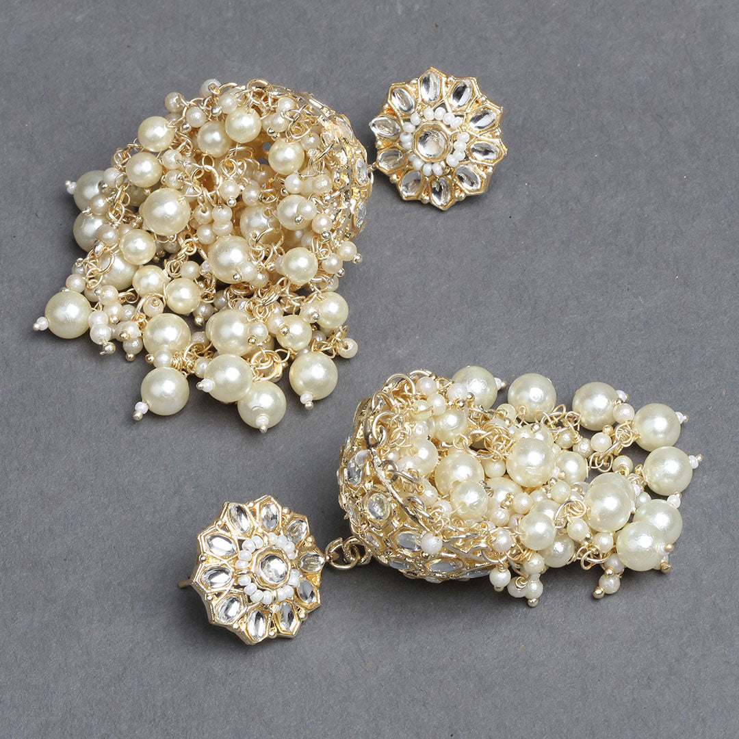 Bridesmaid Jewelry Pearl Bridesmaid Earrings - Large Pearl Earrings -  Single Pearl Bridal Earrings - Pearl Drop Earrings Wedding Earrings