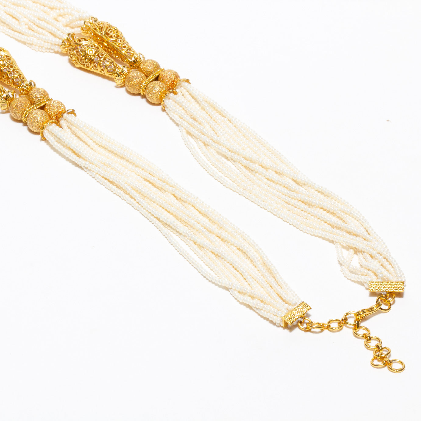 Pearl Mala Earrings