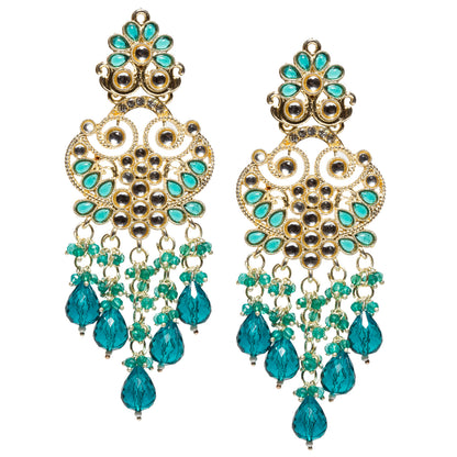 bindhani-gold-plated-green-drop-kundan-stone-long-dangler-earrings-for-women-and-girls