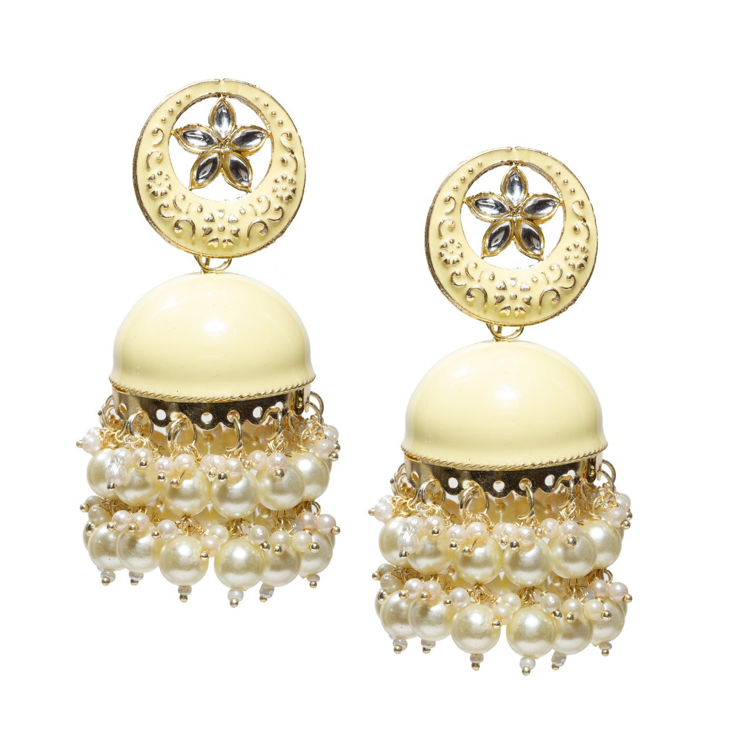 bindhani-gold-plated-kundan-stone-pearl-drop-yellow-white-color-meenakari-big-size-jhumka-earrings-for-women-and-girls