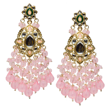 bindhani-gold-plated-kundan-white-beads-stone-pearl-drop-baby-pink-earrings-women