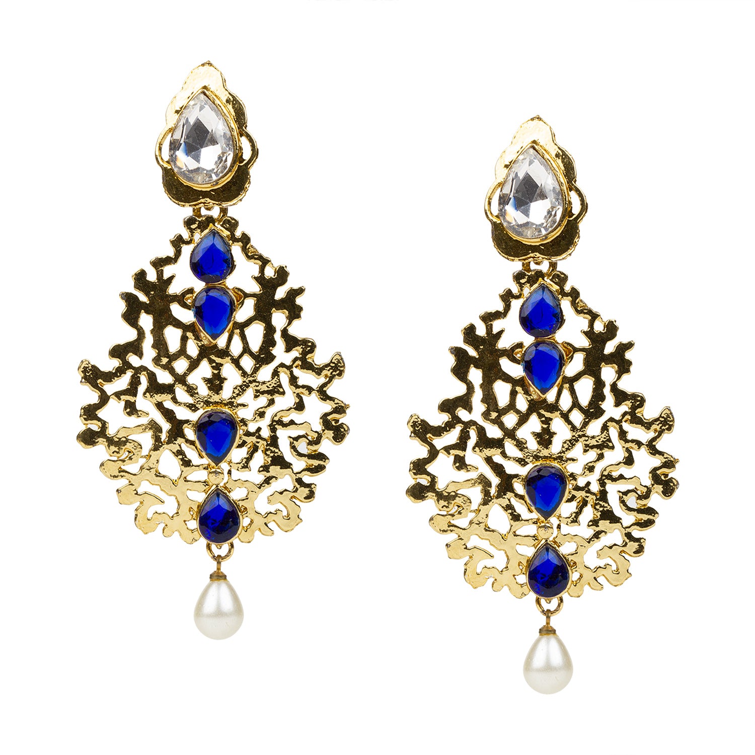 Organic Pearl + Diamond Drop Earrings – Ring Concierge