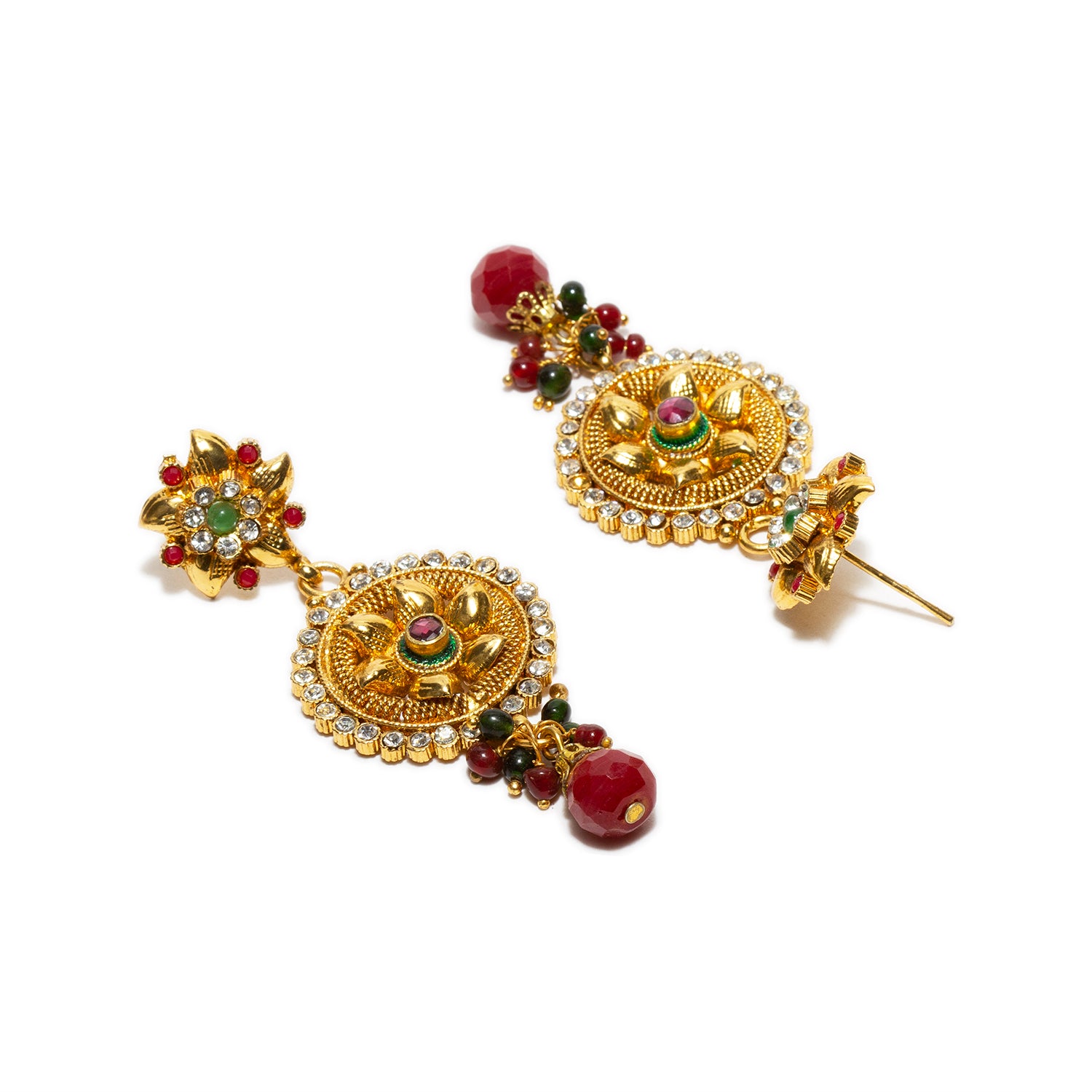 Women Gold Earring at Rs 8500/pair | Aliganj | Lucknow | ID: 14245050430
