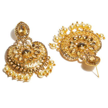 bindhani-indian-style-golden-color-stone-long-traditional-earrings