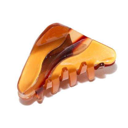 bindhani orange claw hair clips accessories for women